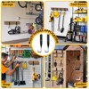 Dabolang 2PCS Chainsaw Holder,Chainsaw Hanger Wall Mount,Heavy Duty Chainsaw Rack,Weed