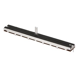 sourcing map Fader Variable Resistors Mixer Single Channel B Type B10K Ohm Linear Potentiometer 128 mm Straight Slide Pack of 2