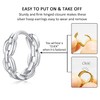 Hoop Earrings Silver 925 Women's Earrings, Small Gold Huggie Hoop
