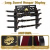 Barydat Katana Sword Holder Stand Wall Mount Katana Samurai Sword