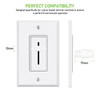 2 Pcs Replacement Knob Dimmer Switches,Easy to Install,Quick Replacement Compatible