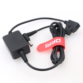 DRRI V-Mount Battery Power Cable 19.5V D-Tap to DC Barrel for Sony- PXW-FX9 Camera