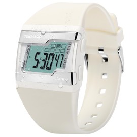 Digital Sports Wristwatch 10 ATM 100 Meters Waterproof with Lap Stopwatch, Alarm Clock, Calendar, Backlight, Suitable for Swimming and Diving