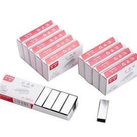 12# Staples, 10000 Pcs 0.4 Inch x 0.2 Inch Stainless Steel Staples for Desk Stapler of Office and Household (12#)