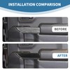 PDKLIN for Silverado Rear Door Panel Trim Cover for Chevy