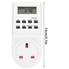 Timer Switch Plug Intelligent Programmable Outlet Timer Socket for Electrical