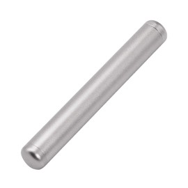 110 mm Joint Tube, Odour-Proof and Waterproof Tube Joint Container, Joint Holder Made of CNC Aluminium, Joint Case Transport Case with Thread, Tube Sleeve Box Storage for All Filter Sizes (Silver)