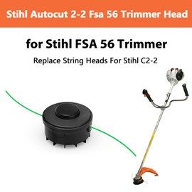 Replacement String Head Spool Line for Stihl Fsa 56, Weed Eater String for Stihl Autocut 2-2 Fsa 56 String Trimmer Tool, Part #4008 710 2103