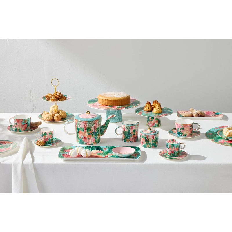 Maxwell & Williams Teas & C's Tropicana Coupe Plate 19.5cm