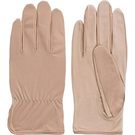 Fuji Gloves Pigskin Precision Work Gloves, Piggy Liner, Beige, L Size, 1 Pair 0634 Genuine Pig Leather Gloves (Squeezed Cuffs)