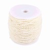 Pearl Beads Chain, 50M Roll 3mm Diameter Beads Fishing Line