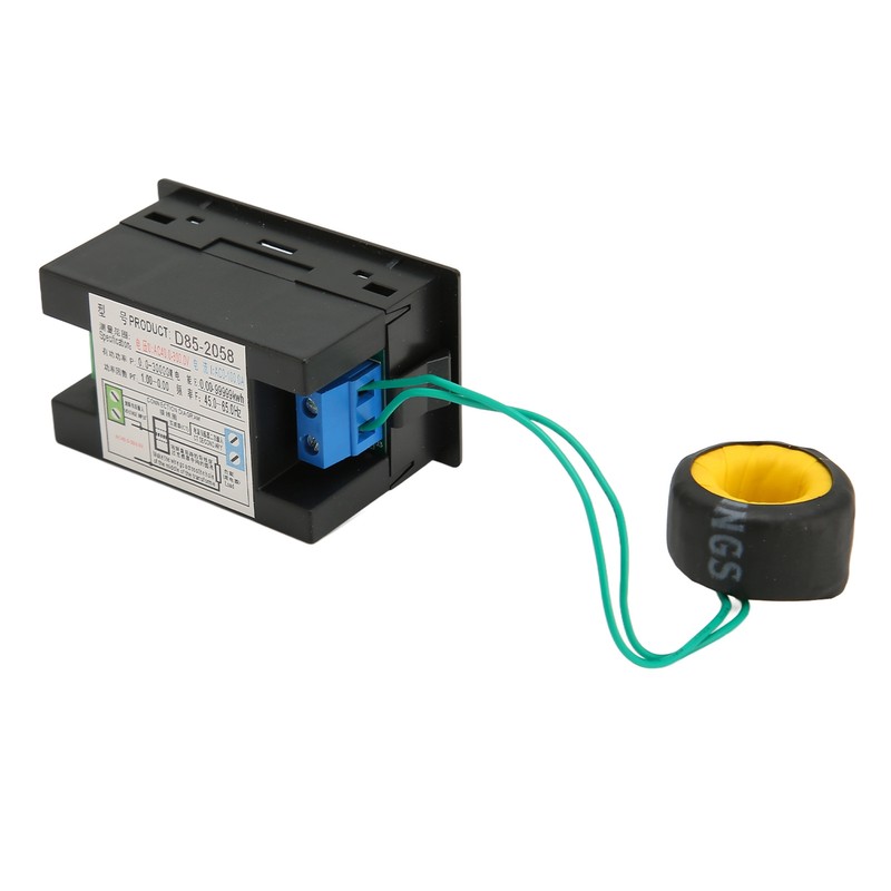 AC Meter Single Phase LCD Digital AC Panel Meter Voltage