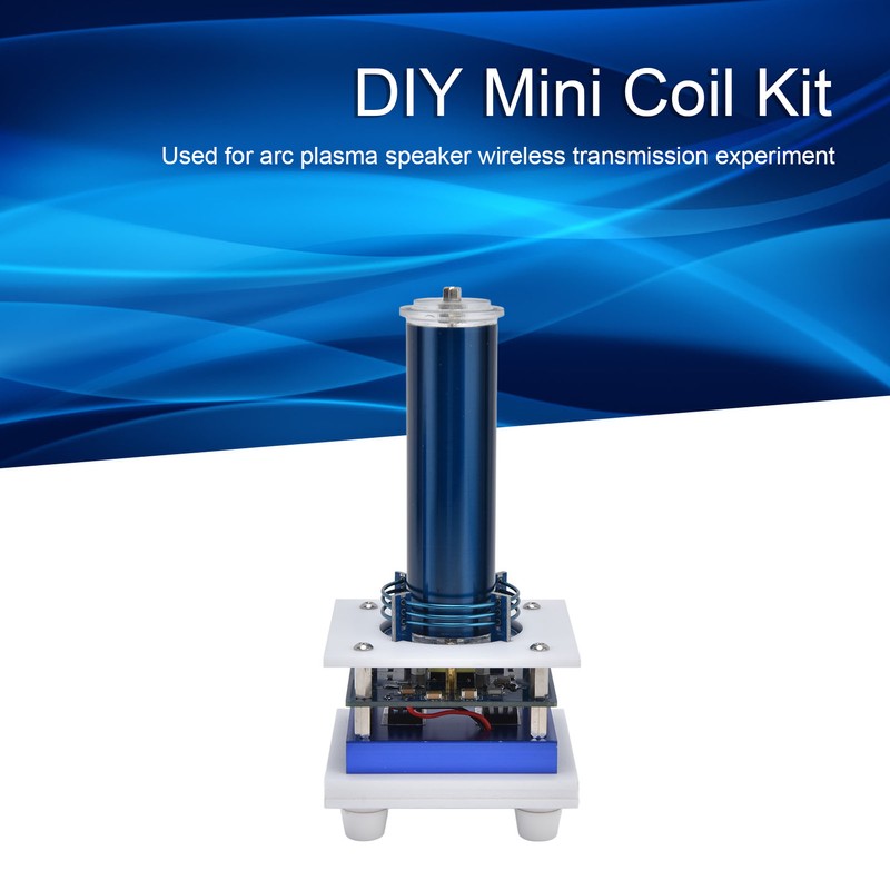 Music Coil Arc Plasma Loudspeaker Wireless Transmission Experiment Educational Toy