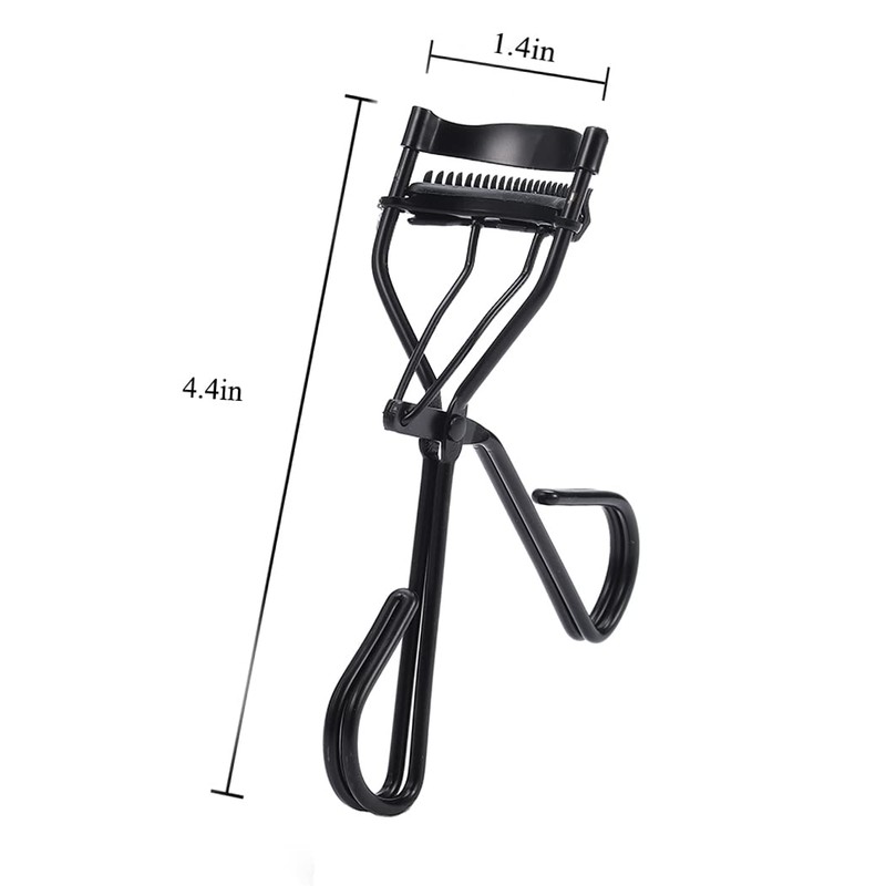 Uranian Eyelash Curlers with Built-in Comb Beauty Eyelashes Curlers Eyelash