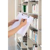Panavage Clipboard Folder a4 File Board Binder Conference Pad Translucent