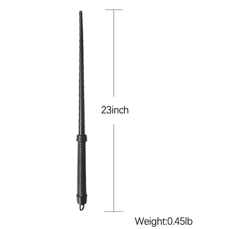 YICHI 23 inch Rubber Whip Horse Riding Crop Equestrian Sports