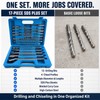 17-Piece SDS Plus Drill Bit and Chisel Set for Masonry