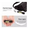4Pcs Retractable Flashlight COB LED Zoom Flashlight Rechargeable Strong Light
