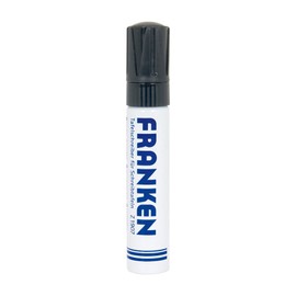 Franken Z1910 10 Board Markers Refillable Line Width 4 to 12 mm Pack of 4 Black