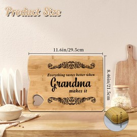 Grandma Birthday GiftsGift for Grandma,Gift for Granny,Gran Presents,Grandmother Present from Grandchildren,Chopping Board,Gifts for Nanny,Granny Christmas Presents,Mothers Day Gifts for Nanny,