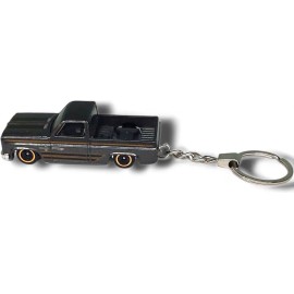 Chevy Silverdado 83 Llavero Original Hot Wheels 1:64 Metal Silverado