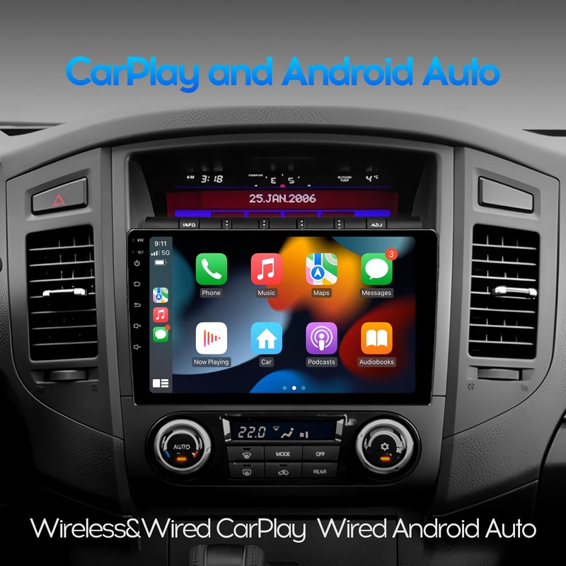 9inch 2+32GB IPS Full Touch Screen Android Car Radio Audio