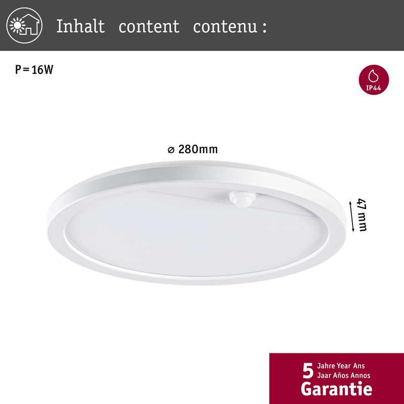 Paulmann 94706 LED Outdoor Light Panel Smart Home Zigbee Lamina