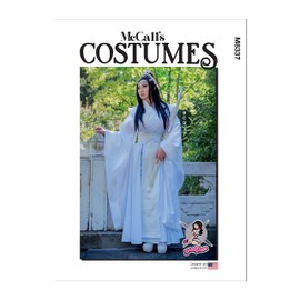 McCall's Hanfu Outfit Sewing Pattern Kit by Yaya Han, Design Code M8337, 6-8-10-12-14, Multicolor