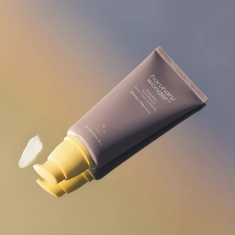 Sunscreen Haruharu Wonder Black Rice Pure Mineral 50ml Spf50