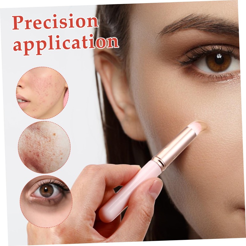 MERRYHAPY Concealer Brush Set Precision Application Makeup Tools Soft Lip