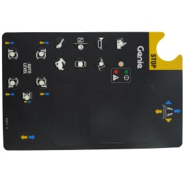 Unbranded Platform Control Panel Decal 82417GT for Genie GS-2668 GS-3268 GS-3384 GS-4390
