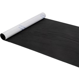 Y.A. LOTUS Black Microfiber Fabric Self-Adhesive Suede Look 39.37in x 78.74in, Premium Synthetic Leather - Stretch Film Fabric Perfect for car Interior Decorate