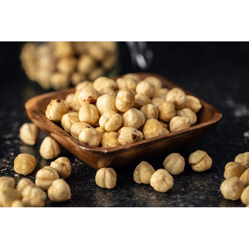 Organic Roasted Hazelnuts - Whole Hazelnuts, No Additives or Preservatives