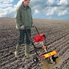 Gas Tiller,52CC 2 Stroke Garden Cultivator Gas Powered,Commercial Tiller Gas