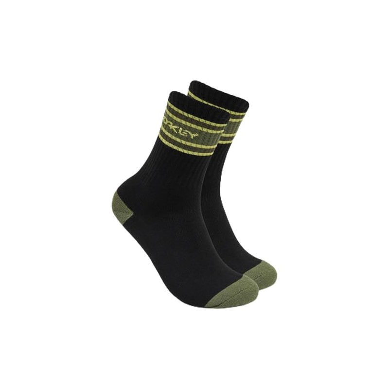 Oakley ICON B1B SOCKS 2.0 Men's Socks, (02E) BLACKOUT, M
