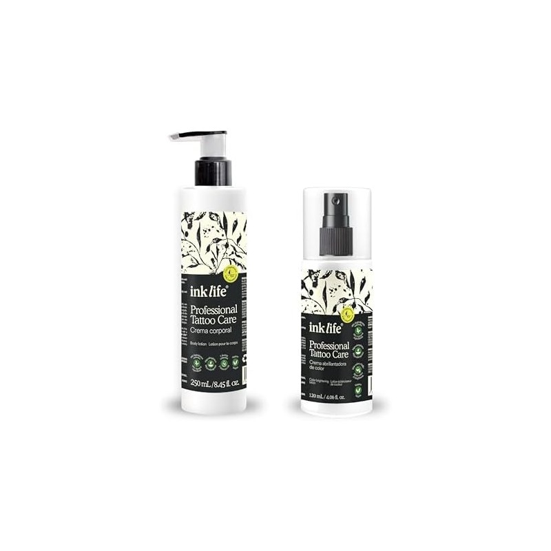 Loción Corporal Abrillantadora Hidratante para Piel Tatuada 250 ml