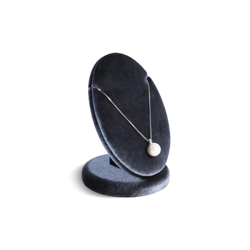 Dansmiy Restorative Velvet Necklace Long Chain Pendant Display Stand Jewelry