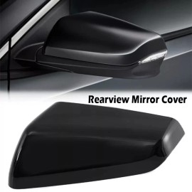 Unbranded Mirror Cover Cap Heated Driver Left Side Fit Chevy Equinox Terrain GMC 2018-23
