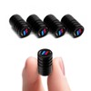 Car M 3 Color Tire Valve stem Covers Tire Valve