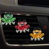 Bling Frog Car Air Freshener Vent Clip, Sparkly Crystal Rhinestone