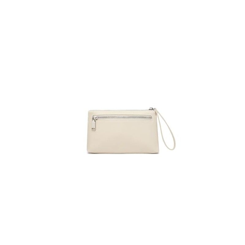 Bolsa de nailon para maquillaje, bolsa impermeable con bolsillo con