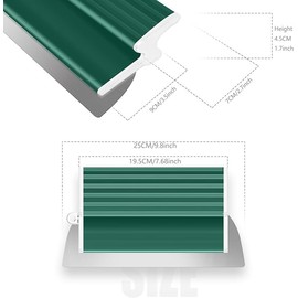 SOVYOULIVE Skimming Spatula, 10"/25cm High Grade Semi Flexible Smoothing Spatula for Cement and Concrete Wall Plastering Tools