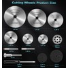 Cutting Wheel Set, 44Pcs Pro Cutting Wheels Kit for Dremel
