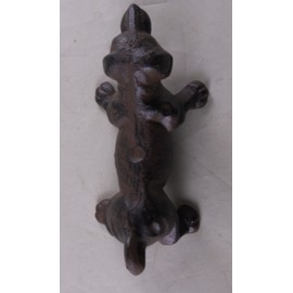 Cast Iron Dachshund Dog Doorstop