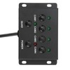 4 Channel Video Splitter Control Box DC12V 24V High Definition