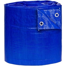 TARP SUPPLY INC. 12x16 ft Blue Tarp, 5 Mil Light Duty Waterproof Poly Tarp with Metal Grommets, UV Resistant Outdoor Tarpaulin for Camping, Car, Roof, Boat & Patio