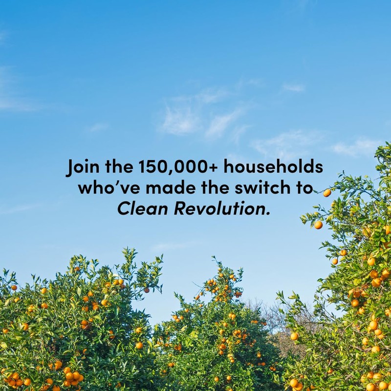 Clean Revolution Foaming Hand Soap Refill Supply Container, Ready to