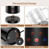 Dallfoll Milk Frother, 4-in-1 Milk Frother and Steamer Electric, Visualized