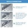 SIMET Junction box 90 x 135 x 40 mm, halogen-free,