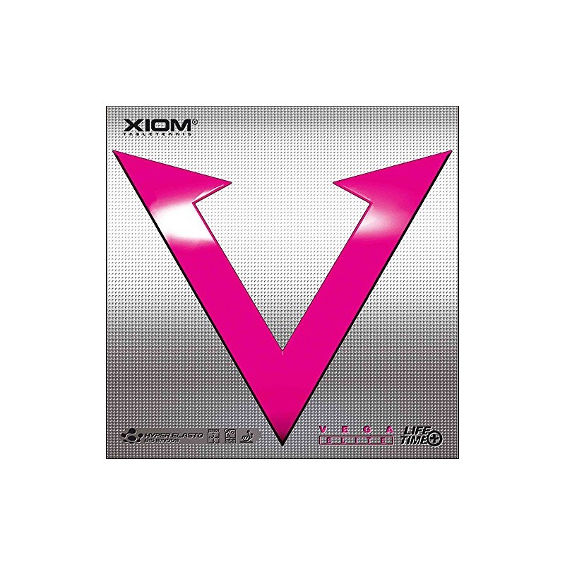 XIOM Rubber Vega Elite Colour 1.8 mm, Black, Size 1.8